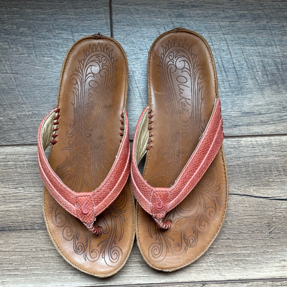 Ohana salmon sandals